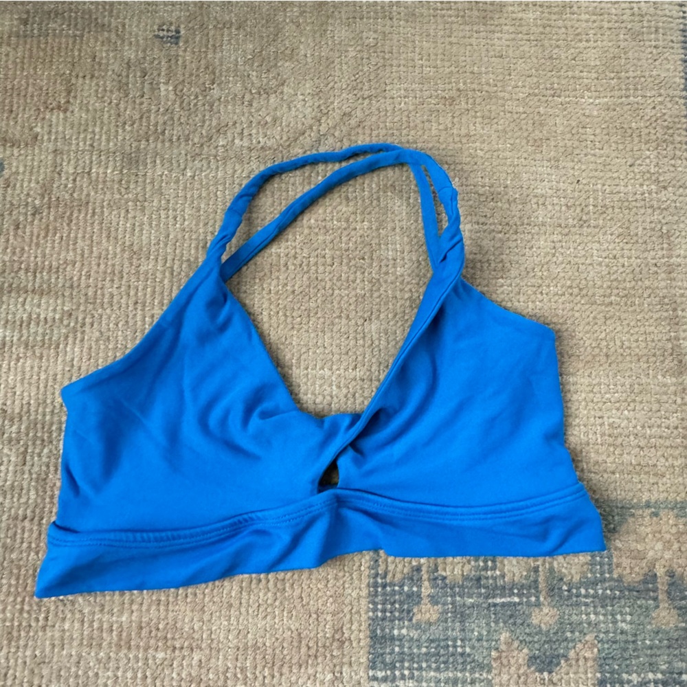 LALA Yoga Top / Bra Blue